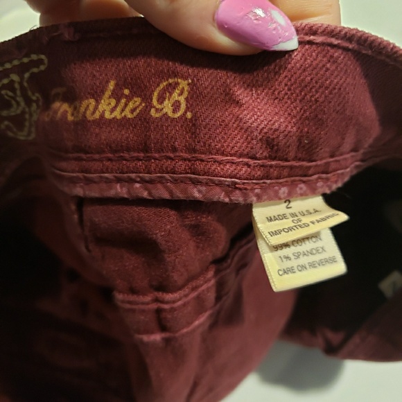 Frankie b. Cutoff denim shorts - Picture 3 of 3